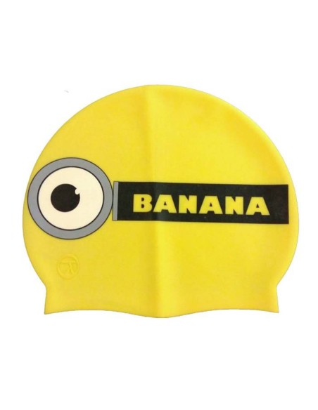 Cuffia piscina minions banana in silicone