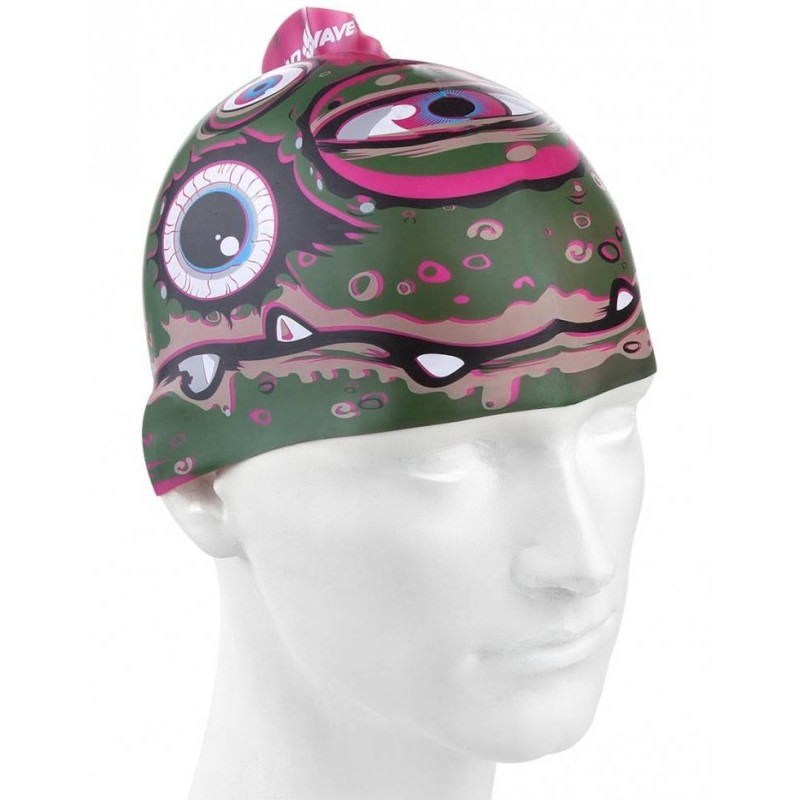 Cuffia piscina silicone Monster Mad Wave