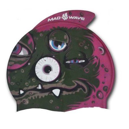 Cuffia piscina silicone Monster Mad Wave