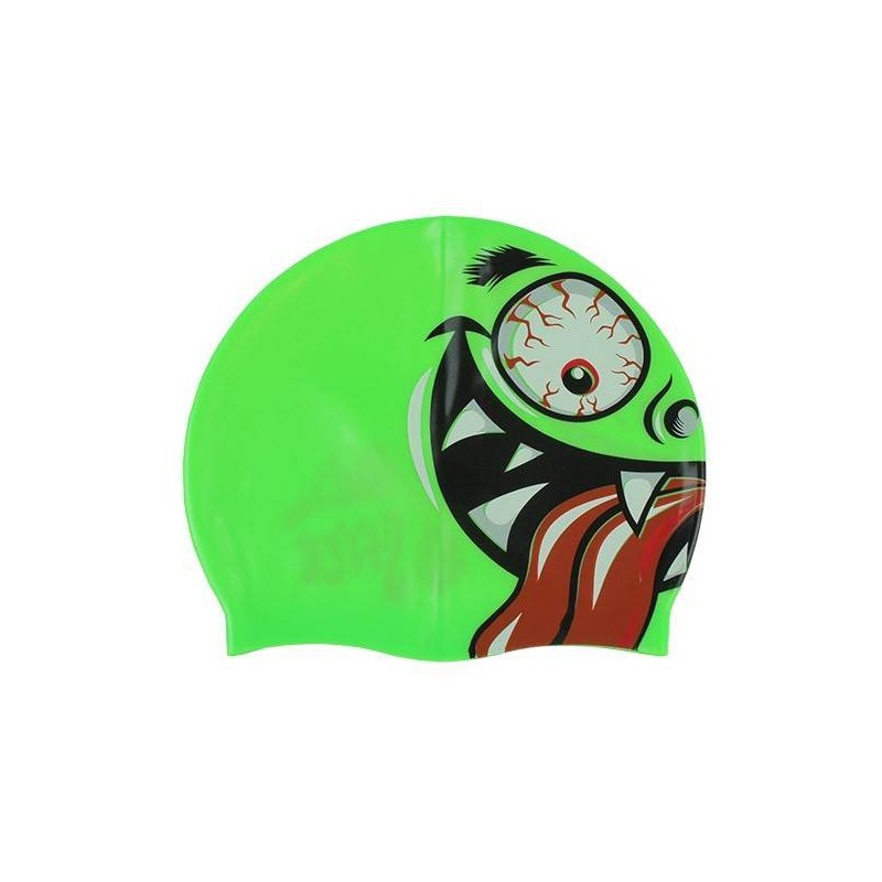 Cuffia piscina silicone Green Face Mad Wave