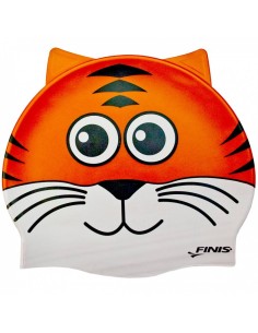 Cuffia Nuoto Bambino in Silicone - Tigre | Finis | Offerta Swimmershop