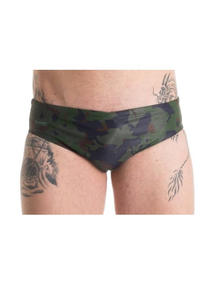 Costume da allenamento Uomo camo verde scuro by SwimmerWear