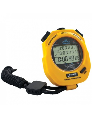Cronometro FINIS 300 Memorie 3 linee display