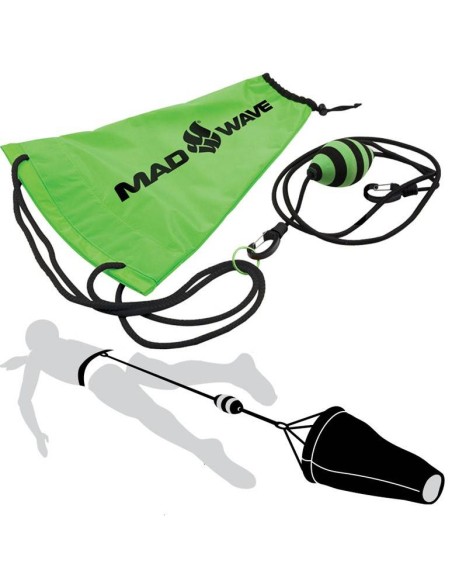 Paracadute regolabile nuoto frenato Mad Wave