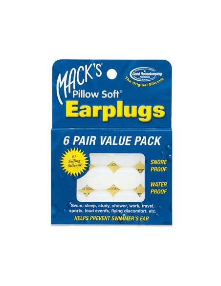 EAR PLUG Tappi Orecchie piscina per Nuoto in silicone 6 pz
