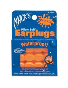 Tappi Orecchie Piscina Bambini EAR PLUG Mack's 6pz | Swimmershop