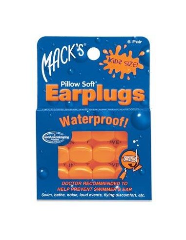 Tappi Orecchie Piscina Bambini EAR PLUG Mack's 6pz | Swimmershop