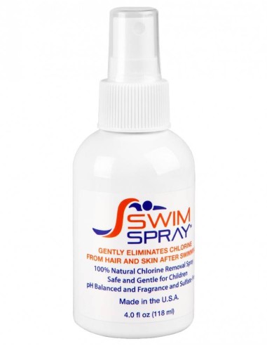 Spray anti cloro nuoto elimina residui da pelle e capelli