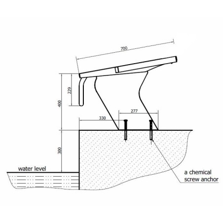 Blocco partenza piscina omologato antisicvolo
