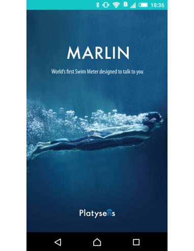 Marlin tracker GPS nuoto parlante a conduzione ossea