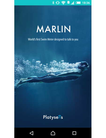 Marlin tracker GPS nuoto parlante a conduzione ossea