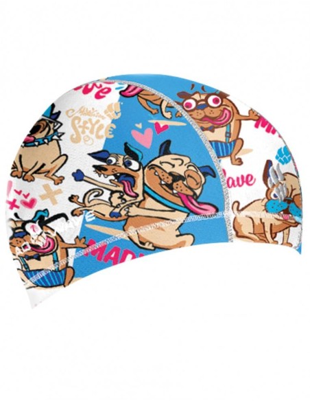 Cuffia Piscina Bambino in Tessuto - Funky Dogs | Acquista Online