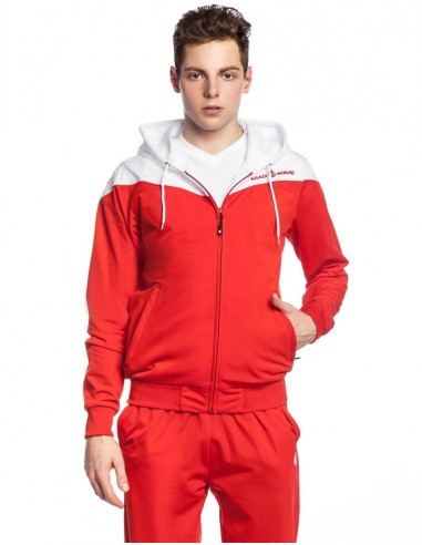 Tuta nuoto unisex con cappuccio e cerniera
