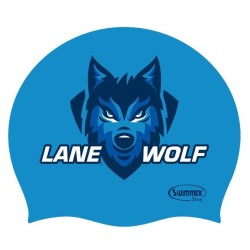 Cuffia Silicone Lane Wolf Lupo da Corsia