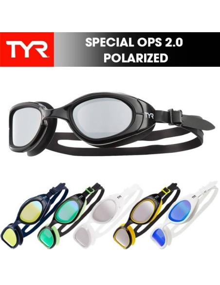 Occhialini Triathlon Lenti Polarizzate Special OPS 2.0 TYR