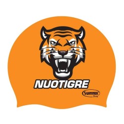 Cuffia Piscina Nuotigre in Silicone
