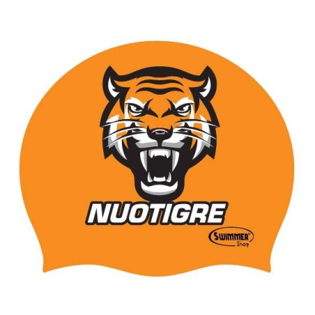 Cuffia Piscina Nuotigre in Silicone