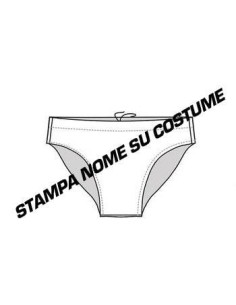 Stampa Nome Aggiuntivo su Costume Nuoto