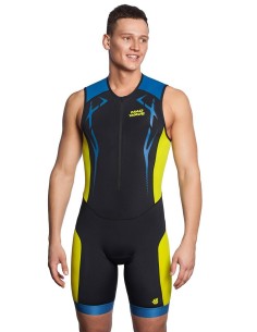 Body Triathlon Uomo con Imbottitura da Running