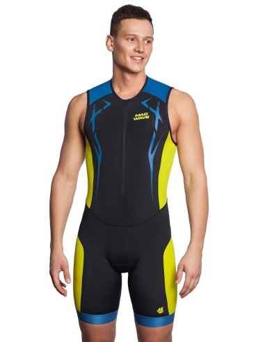Body Triathlon Uomo con Imbottitura da Running