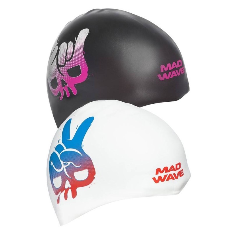 Cuffia Piscina Skull Reversibile con Teschio