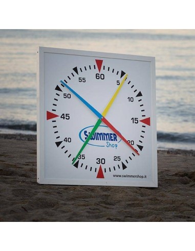 Contasecondi Piscina 4 Lancette Colorate 100 cm | Swimmershop