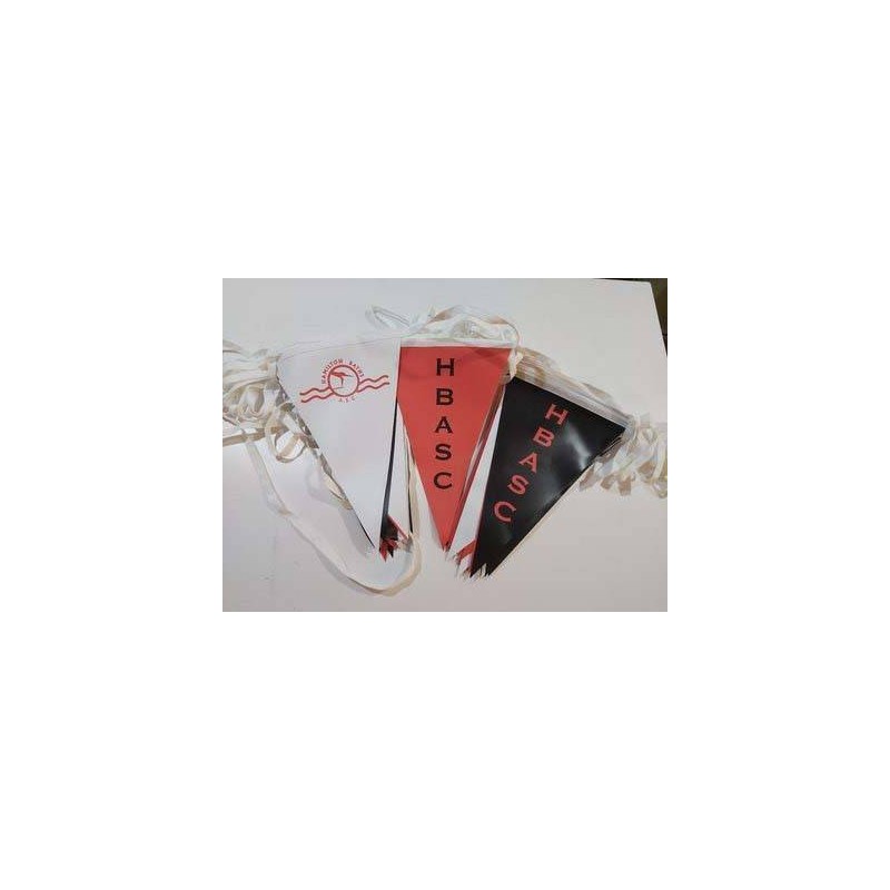 Bandierine Personalizzate Piscina Dorso