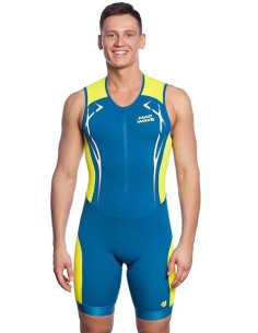 Body Triathlon Uomo con Imbottitura da Running 2