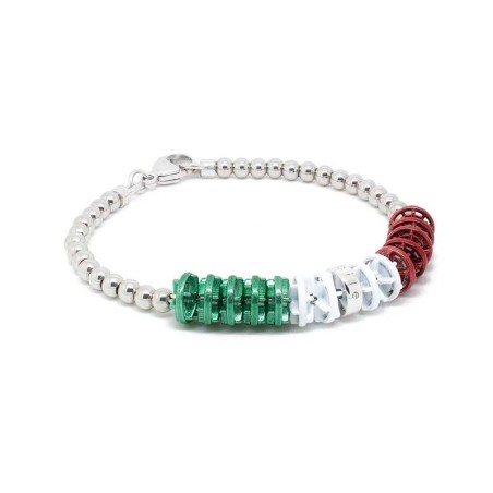 Bracciale Corsia Piscina Bronzo e Alluminio