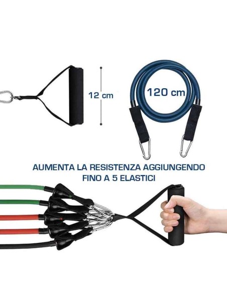Elastico con Maniglie per Nuotatori Modulare SwimForce 