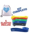 Set Bande Elastiche Fitness Completo 5 pezzi