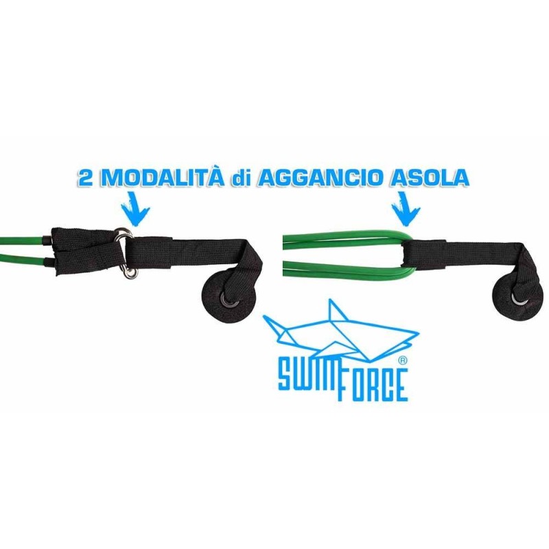 Elastico con Palette Modulare per Nuotatori