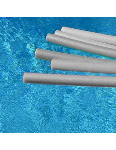 Tubo Galleggiante Piscina Leggero Argento