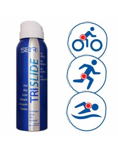 Spray anti irritante Trislide anti abrasioni triathlon nuoto