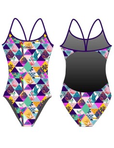 Costume Intero Nuoto Donna NATURE 2