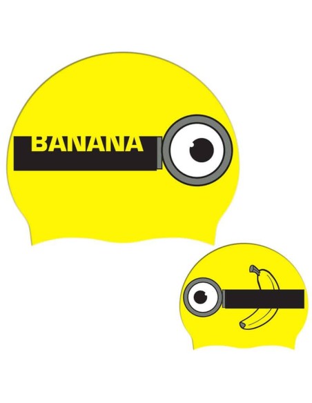 Cuffia piscina minions banana in silicone