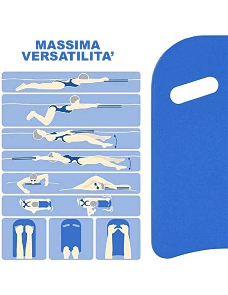 Tavoletta Nuoto Leggera con Impugnatura