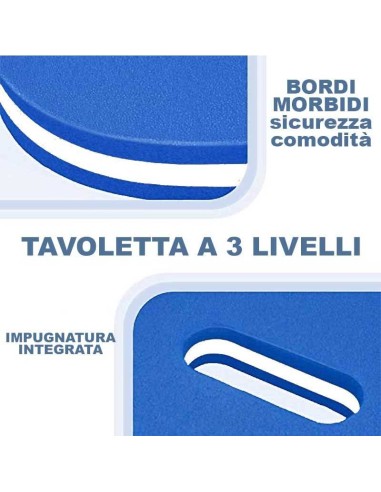 Tavoletta Nuoto Leggera con Impugnatura