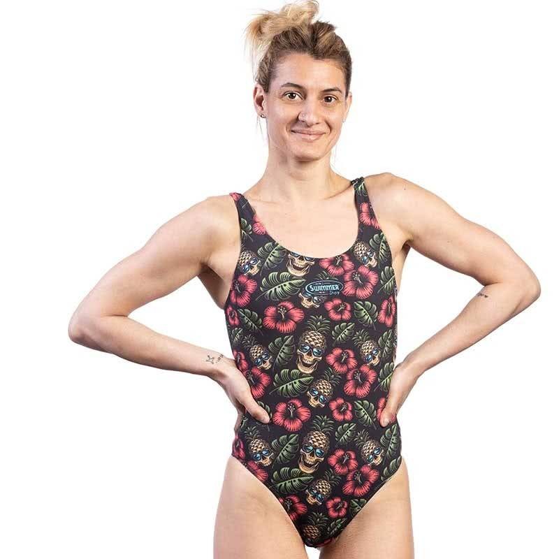 Costume Nuoto AnanaSkull Donna spallina larga