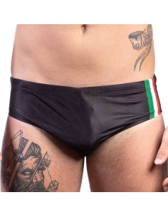 Costume da Piscina Uomo Italia Black SwimmerWear | Swimmershop