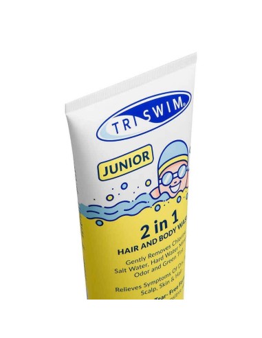Bagnoschiuma Shampoo anticloro JUNIOR 2 in 1 Triswim