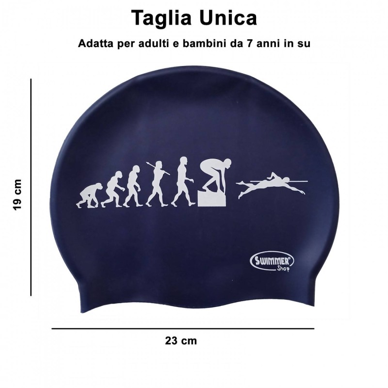 Cuffia piscina evoluzione nuoto
