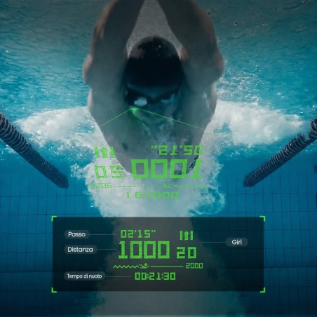Holoswim 2 PRO Occhialini Nuoto Smart con AI
