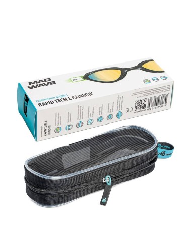 Occhialini Nuoto Specchiati MadWave Rapid TECH Rainbow