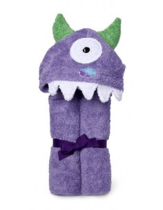 Asciugamano Monster Purple cappuccio 2