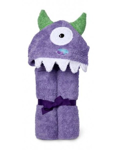 Asciugamano Monster Purple cappuccio