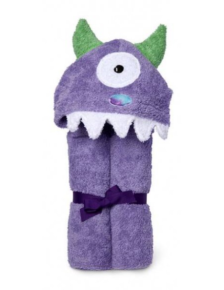 Asciugamano Monster Purple cappuccio