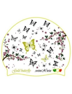Cuffia in silicone GOLD Butterfly  2