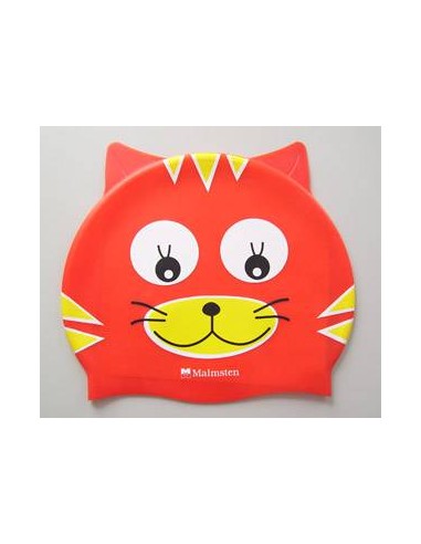 Cuffia in silicone di colore rosso a forma di Gatto