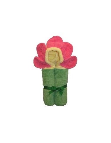 Asciugamano Fiore con Cappuccio